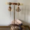 boucles d'oreilles nacre rose – Image 3